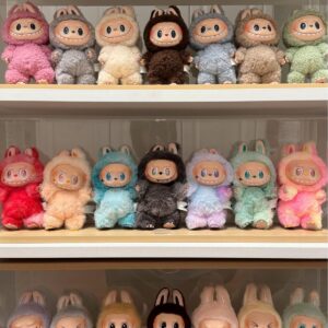 In Stock High Quality PoPo 3.0 Labubu Plush Blind Box Stuffed Toy Gift China Version