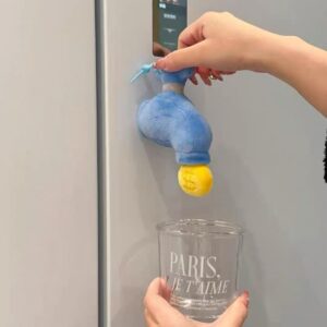 Rich to the Brim! 2025 New Faucet Magnet Refrigerator Sticker Decor Funny Creative Wall Magnetic Ornament